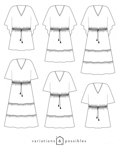 Molde de vestido Helios - Atelier Scämmit