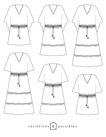 Molde de vestido Helios - Atelier Scämmit