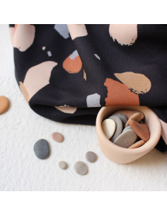 Tecido viscose Granito Night - Atelier Brunette