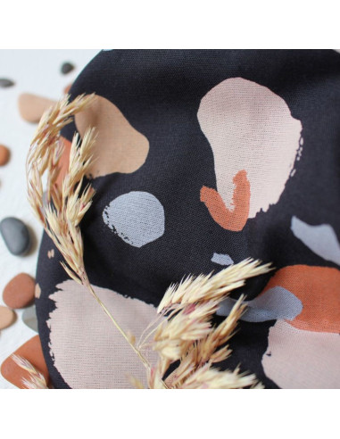 Tecido viscose Granito Night - Atelier Brunette