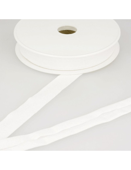 Viés jersey viscose - Branco