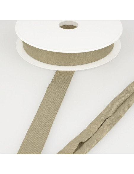 Viés jersey viscose - Taupe