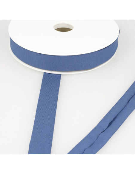 Viés jersey viscose - Azul