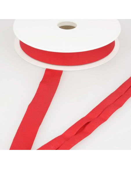 Viés de jersey viscose - Vermelho
