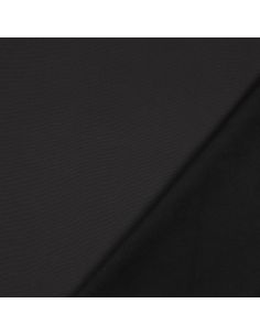 Tissu softshell déperlant envers micro polaire - Noir