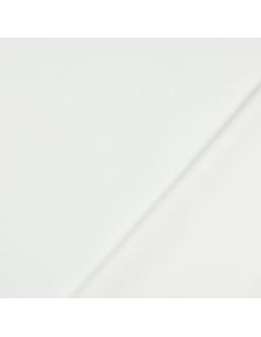 Tissu softshell déperlant envers micro polaire - Blanc