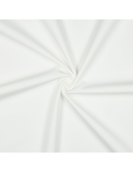 Tissu softshell déperlant envers micro polaire - Blanc