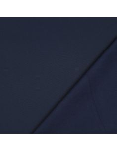 Tissu softshell déperlant envers micro polaire - Bleu marine
