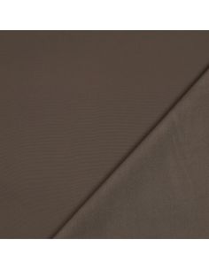 Tissu softshell déperlant envers micro polaire - Taupe