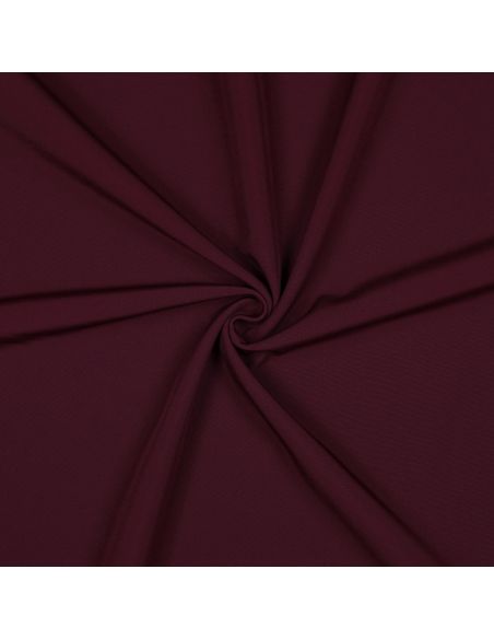 Tissu softshell déperlant envers micro polaire - Lie de vin