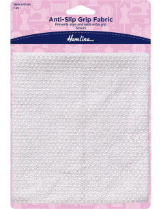 Tecido antiderrapante para costurar em pijamas e pantufas - 28 cm x 61 cm