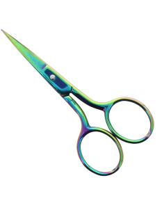 Tesoura de bordado arco-íris 9 cm