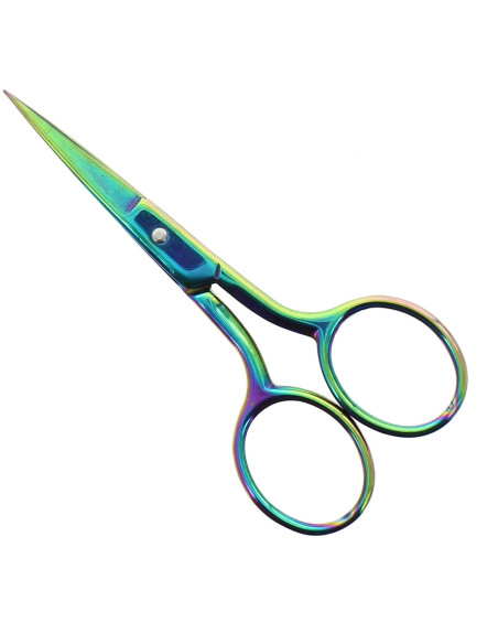 Tesoura de bordado arco-íris 9 cm