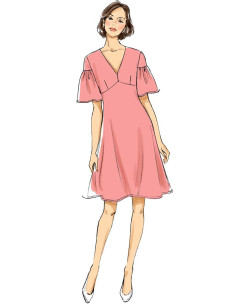 Molde de vestido - Butterick 6678 2
