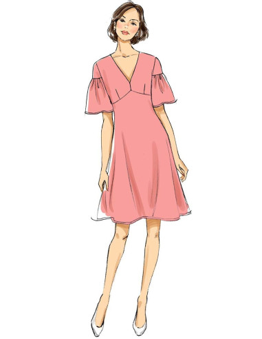 Molde de vestido - Butterick 6678