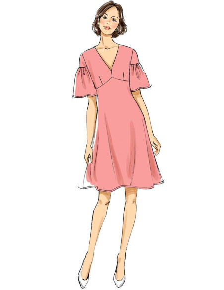 Molde de vestido - Butterick 6678
