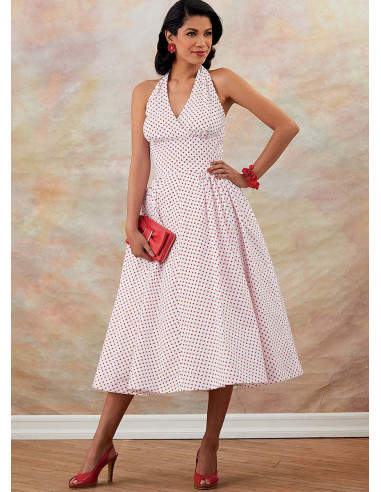 Molde de vestido e casaco - Butterick 6682