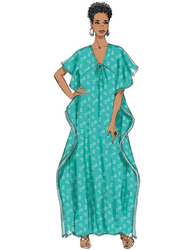 Padrão de túnica e caftan - Butterick 6683