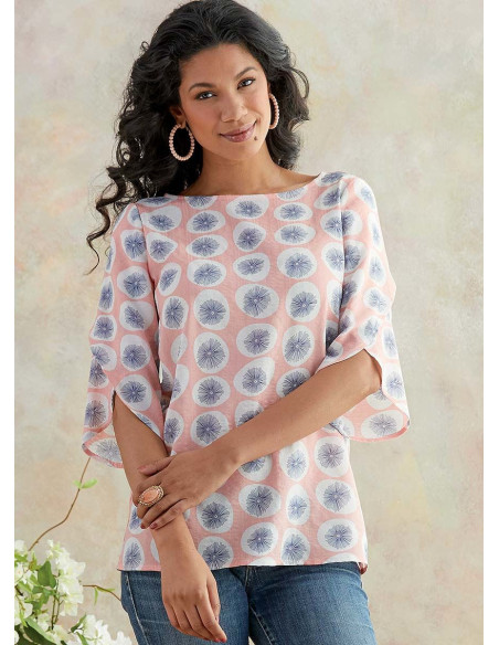 Molde de blusa - Butterick 6687