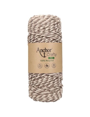 Algodão macramé reciclado Crafty Fine Multico Anchor