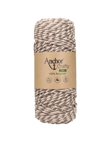 Algodão macramé reciclado Crafty Fine Multico Anchor