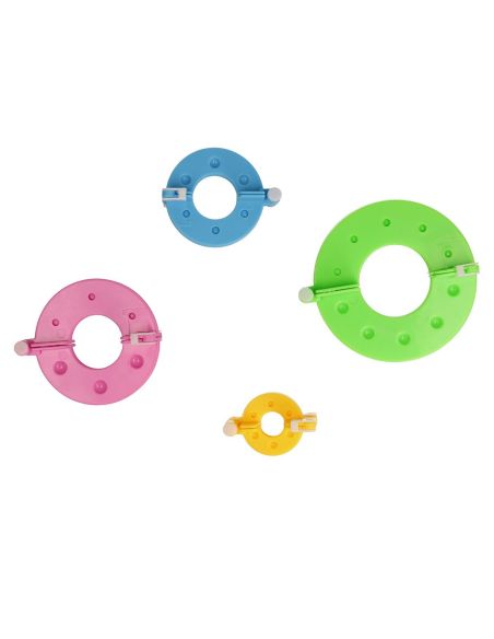 Conjunto de 4 aparelhos para pompons