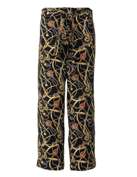 Molde de calça larga - Burda 6250