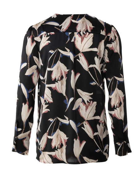 Molde de blusa com decote em V - Burda 6278