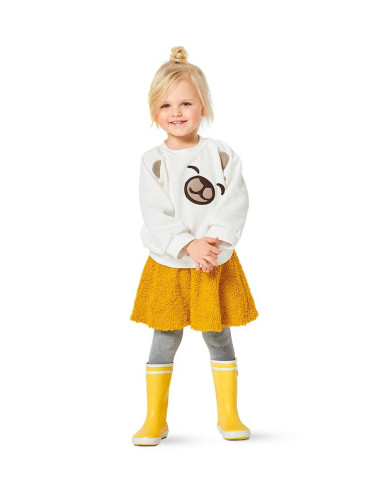 Molde de sweatshirt com capuz - Burda 9308