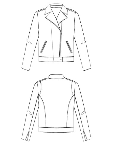 Patron de perfecto Misfit - Maison Fauve