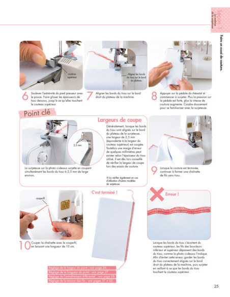 Livro costurar com a overloque é muito simples