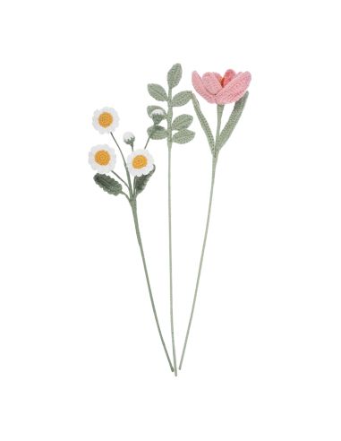 Kit de crochet - Bouquet de fleurs