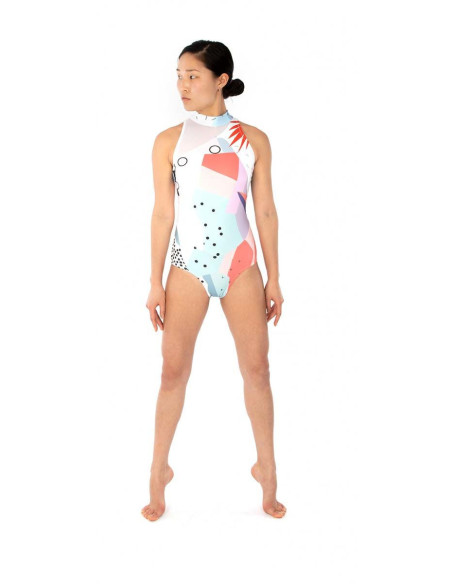Molde de collant com gola alta Jade - Jalie 3910