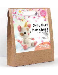 Kit de crochê - Gato gato meu gato!