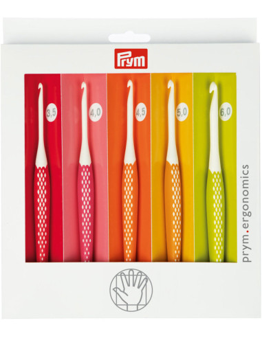 Conjunto de agulhas de crochê Prym Ergonomics