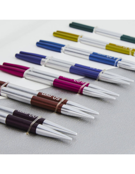 Conjunto de agulhas de tricô circulares curtas KnitPro Special SmartStix