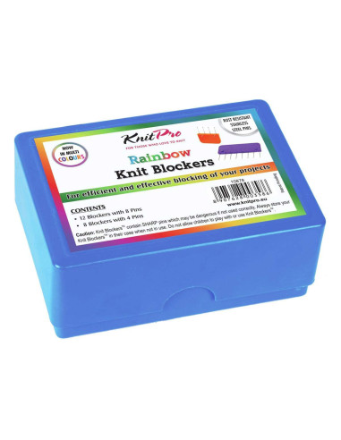 Pentes de bloqueio tricot rainbow KnitPro