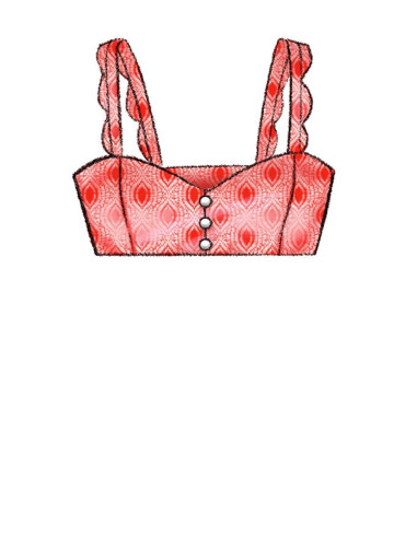 Molde de blusas - McCall's 7958