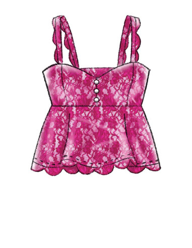 Molde de blusas - McCall's 7958