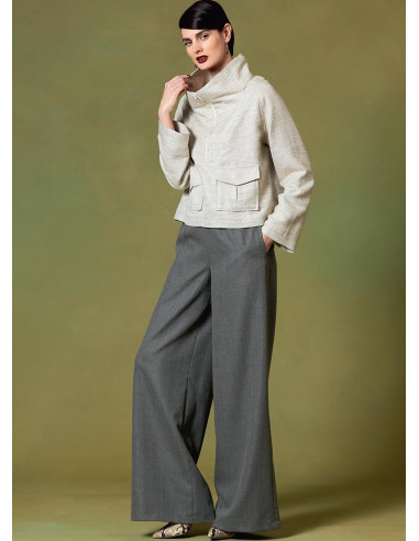 Molde de blusa e calça - Vogue 1642
