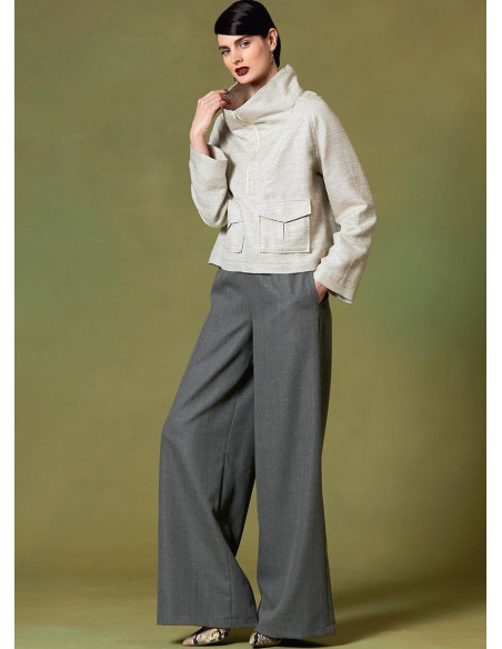 Molde de blusa e calça - Vogue 1642