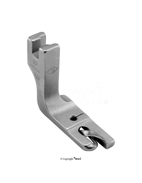 Pé calcador de bainha dupla 1/8" (3,2 mm)