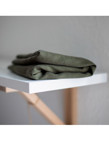 Tecido tencel crepe - Cáqui