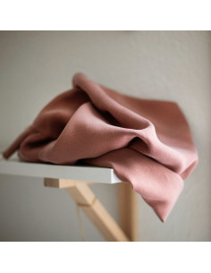 Tecido tencel crepe - Rosa antigo