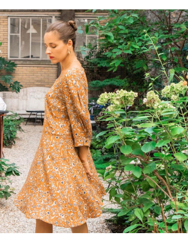 Molde de vestido, top Niki - Maison Fauve