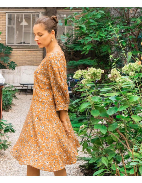 Molde de vestido, top Niki - Maison Fauve