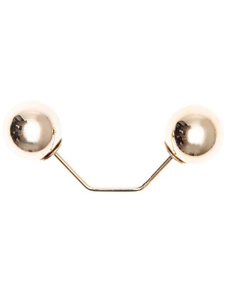 Pino de parafuso com 2 cabeças de ramo dourado 65 mm - Ouro