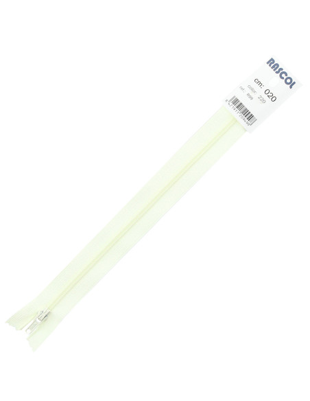 Fecho de nylon Rascol - Cru