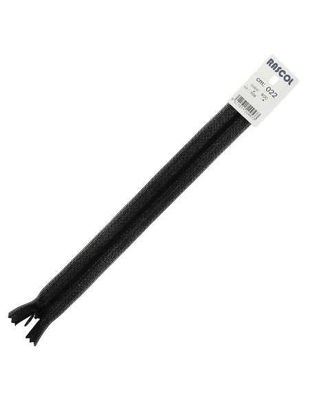 Fecho invisível Rascol - Preto