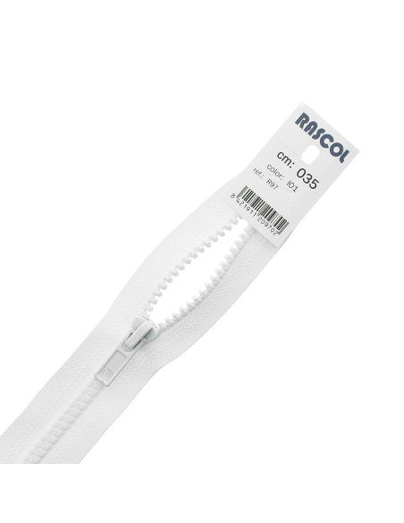 Fecho sintético Rascol - Branco
